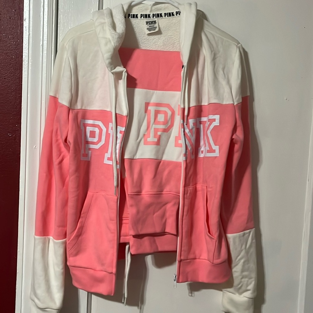 Victoria secret pink outfit.